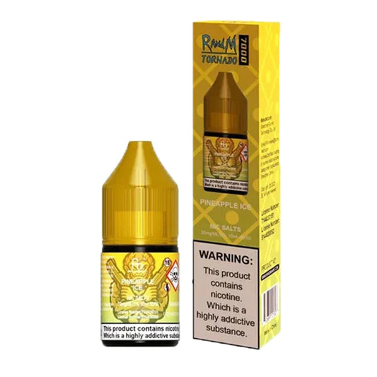 Pineapple Ice by RandM Tornado 7000 Nic Salts