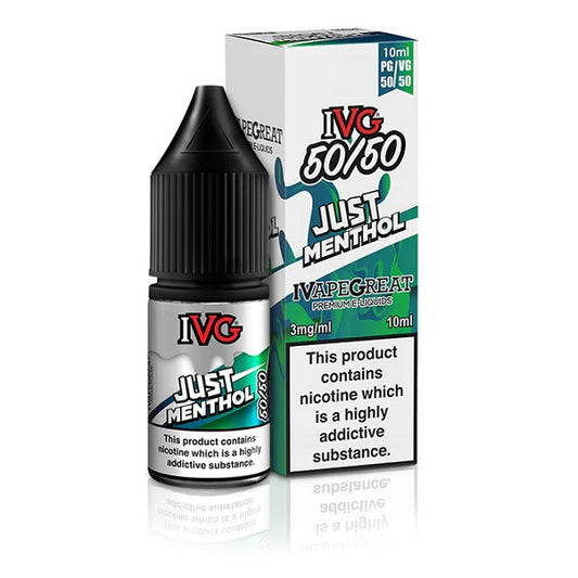 Just Menthol 50/50 by IVG - 10 Pack