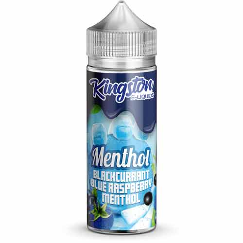 Blackcurrant, Blue Raspberry, Menthol 100ml E-Liquid by Kingston