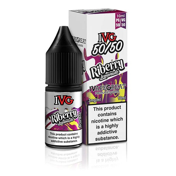 Riberry Lemonade 50/50 by IVG - 10 Pack