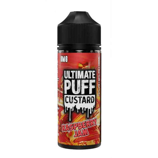 Raspberry Jam - Ultimate Puff Custard E-Liquid 100ml