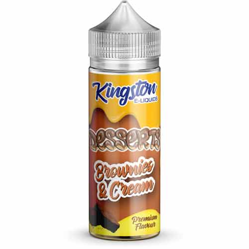 Brownies & Cream 100ml E-Liquid by Kingston