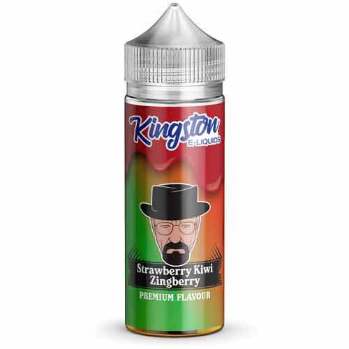 Strawberry Kiwi Zingberry 100ml E-Liquid by Kingston